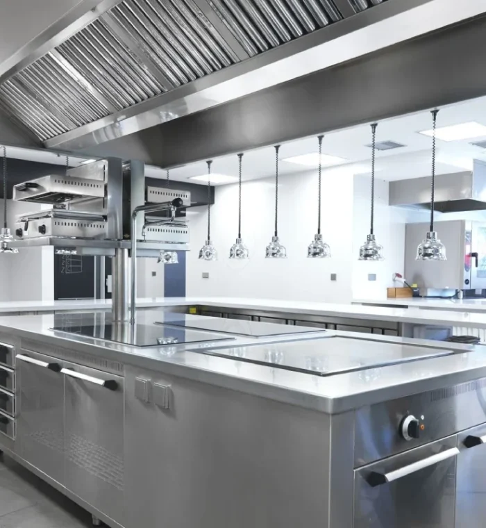 Stainless Steel Canopies for Commercial Kitchens Stainless Steel Canopies for Commercial Kitchens